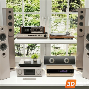 Audio tech 3D Models